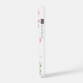 Blumiger Rebell iPhone Hülle (Linke Seite)