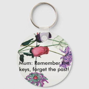Blumiger Schlüsselring für Mamas Schlüsselanhänger