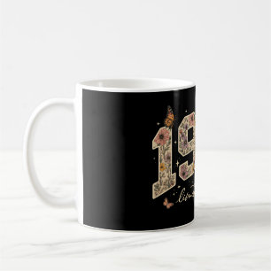 Blumiges 30. Geburtstags-Limited-Edition 1996 Kaffeetasse