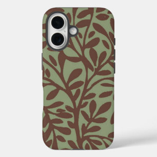 Blumiges Florales Grün - passt für alle Fälle iPhone 16 Hülle