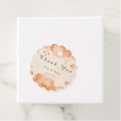 Blumiges Hochzeitsgeschenk-Tag Geschenkanhänger (Beispiel)