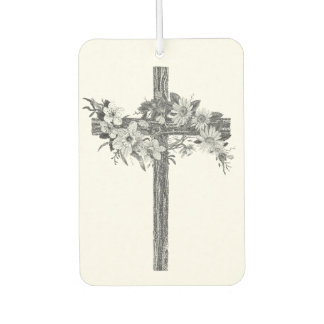 Blumiges Kreuz-Luftverbesserer Autolufterfrischer