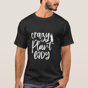 Blumiges Mädchen Lustiger Pflanzenliebhaber Garten T-Shirt