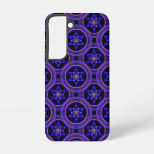 Blumiges modernes Boho-elegantes abstraktes Muster Samsung Galaxy Hülle