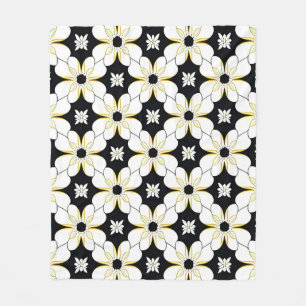 🌸 Blumiges Muster Cozy Home Stil Leuchten 🌿 Fleecedecke