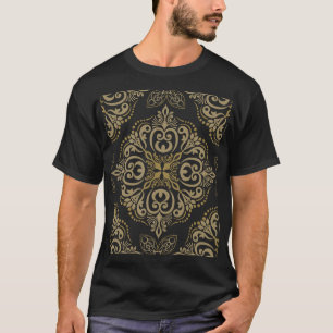 Blumiges nahtloses, vintage, botanisches Design. T-Shirt
