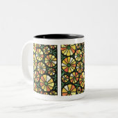 Blumiges Tasse (Vorderseite Links)