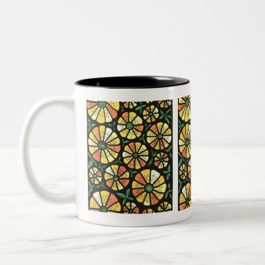 Blumiges Tasse (Links)