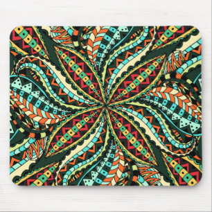 Blumiges und glamouröses nahtloses Styling Mousepad