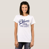 Blums Vintage-Chicago-T-Shirt T-Shirt (Vorne ganz)