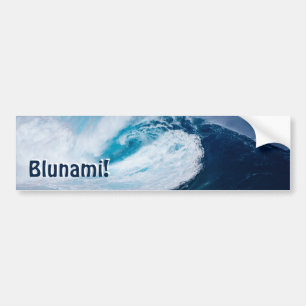 Blunami! im Jahr 2020 Autoaufkleber