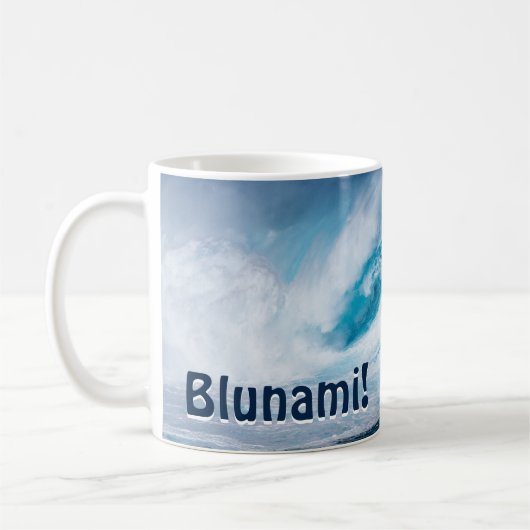 Blunami! Kaffeetasse (Links)