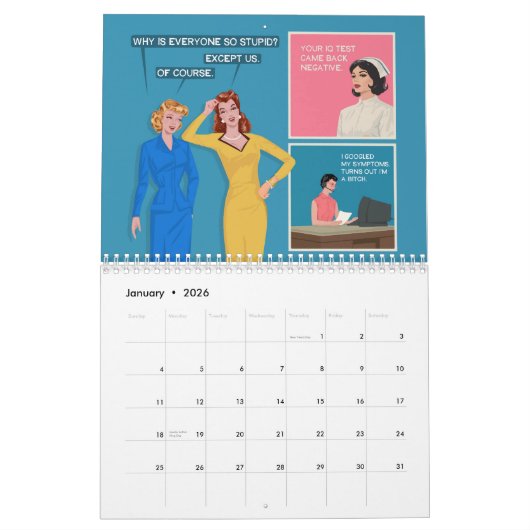 Bluntcard 2025 - Kalender (Jan 2026)