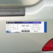 Bluntline-Boarding-Pass (S4E14) Autoaufkleber (Auf Auto)