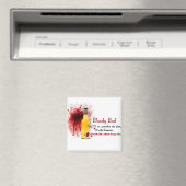 Bluody Bud Drink Rezept Magnet (In Situ (Geschirrspüler))