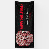Bluody Sugar Skull * wählen Sie Hintergrundfarbe Banner (Vertikal)
