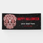 Bluody Sugar Skull * wählen Sie Hintergrundfarbe Banner (Horizontal)