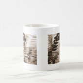 Blur #8 Pferd Kaffeetasse (Mittel)