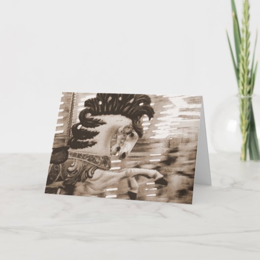 Blur #8 Pferd Karte (Vorderseite)