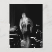 Blur and Movement on Bühne Jazz Show Postkarte (Vorderseite)