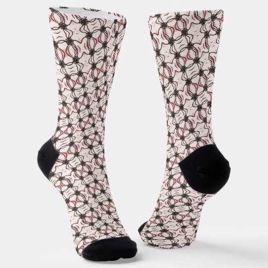 Blurosa Muster Socken (Gewinkelt)