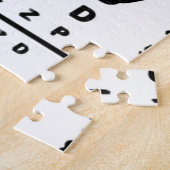 Blurr Augen-Test-Diagramm Puzzle (Seite)