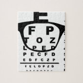 Blurr Augen-Test-Diagramm Puzzle (Vertikal)