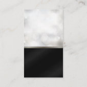 Blurred Bokeh Background Visitenkarte (Rückseite)