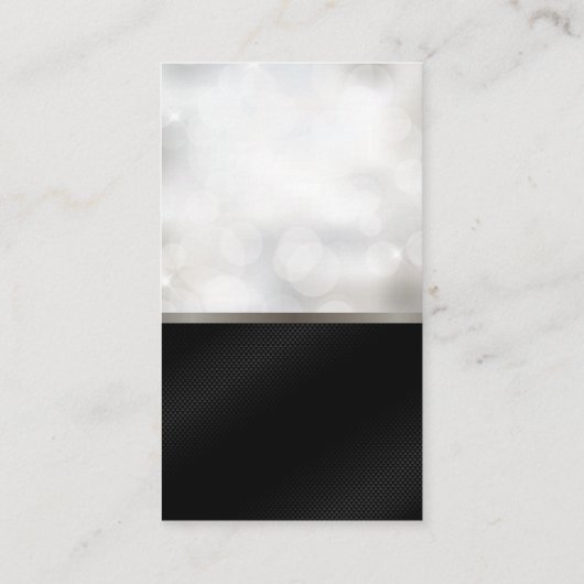 Blurred Bokeh Background Visitenkarte (Rückseite)