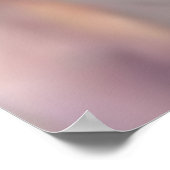 Blurred Girl Portrait 5 Poster (Ecke)