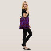 Blurred glittering christmas lights. Blurred abstr Tasche (Am Model)