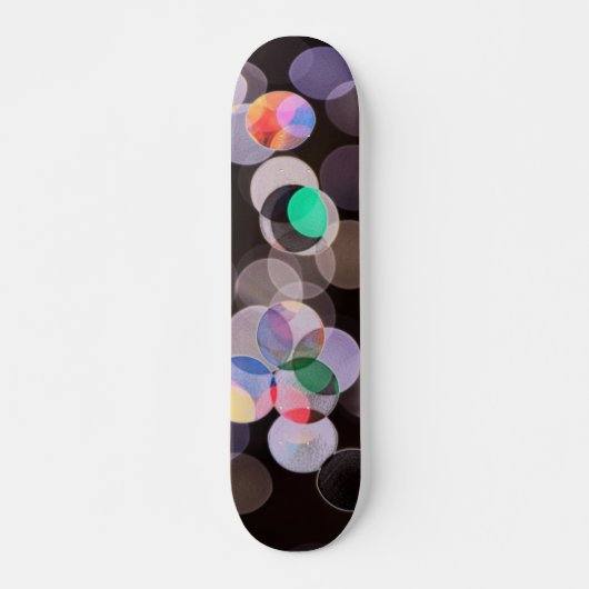 Blurred Lights Skateboard (Vorne)