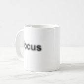 Blurry Fokus - Tasse (Vorderseite Links)