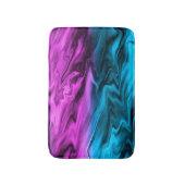 Blurter Hintergrund modische Farbe und Blau Badematte (Vorderseite Vertikal)