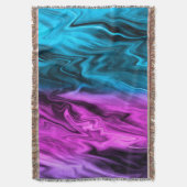 Blurter Hintergrund modische Farbe und Blau Decke (Vorderseite Vertikal)
