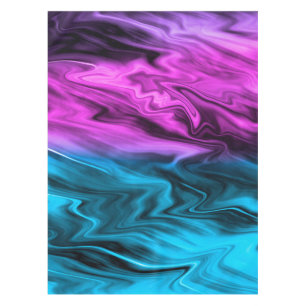 Blurter Hintergrund modische Farbe und Blau Tischdecke