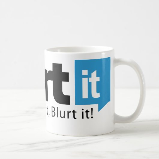 Blurtit Weiß-Tasse Kaffeetasse (Rechts)