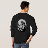 blusa d frio com estampa goth T-Shirt (Schwarz voll)