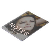 Blush Add Name Notes Foto Notebook Notizblock (Linke Seite)