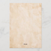 Blush and Boots 40th Rodeo Western Birthday Einladung (Rückseite)