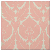 Blush and Ivory Simple Renaissance Damask Stoff (Muster)