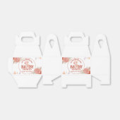 Blush and Pink Bear Baby Dusche Geschenkschachtel (Ungefaltet)
