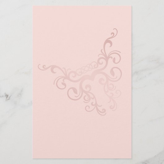 Blush and Rose Gold Candy Bar und Nugget Wrappers Flyer (Hinten)