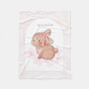 Blush Animal Kinderzimmer Wall Set Bunny, Teddy Fleecedecke