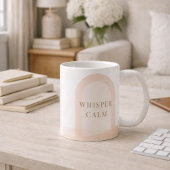 Blush Arch Whisper Classic Mug, 11 oz Kaffeetasse