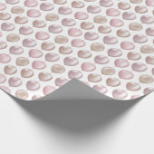 Blush Balloons Geburtstag Geschenkpapier (Ecke)