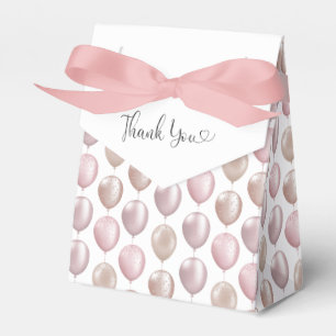 Blush Balloons Geburtstag Vielen Dank Geschenkschachtel