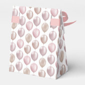 Blush Balloons Geburtstag Vielen Dank Geschenkschachtel (Rückseite)