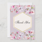 Blush & Bashfull Vielen Dank Dankeskarte (Vorderseite)