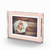 Blush Basketweave Fotoblock (Rechts)